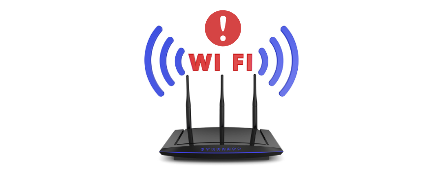 路由器的WiFi信号出现感叹号不能上<span class = text_orange>网</span>怎么办？
