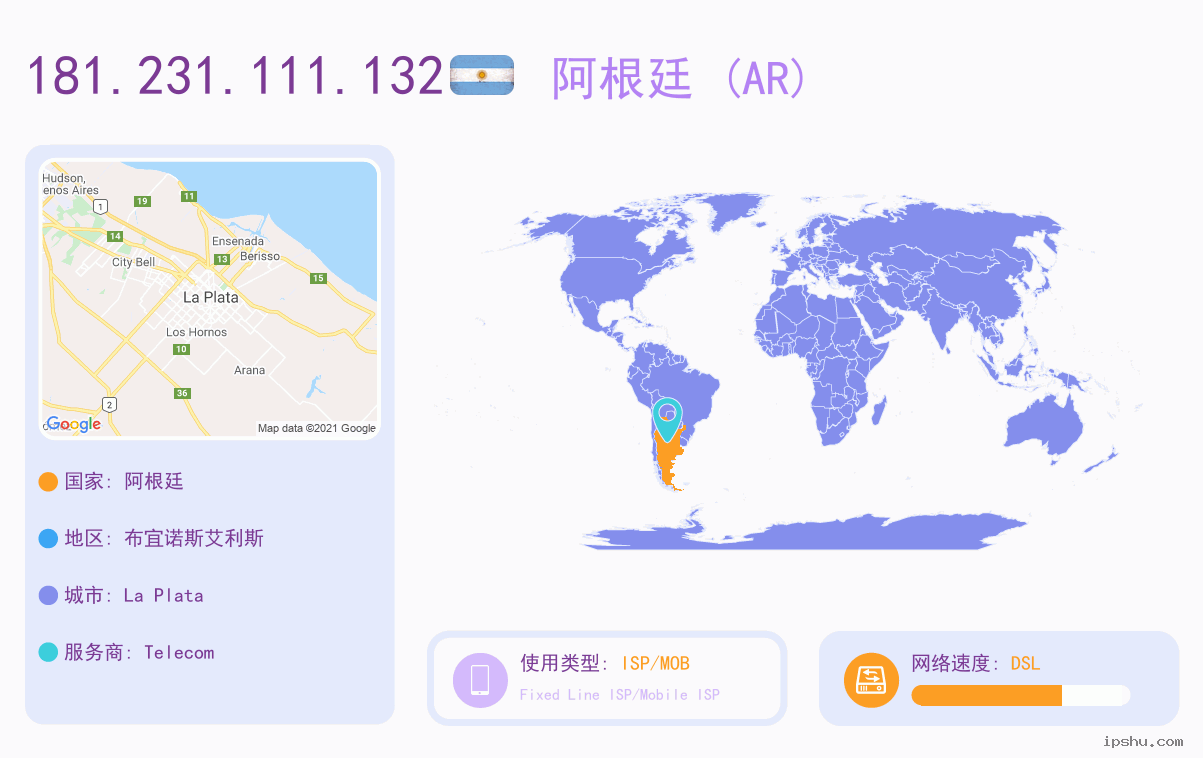 IP:181.231.111.132
